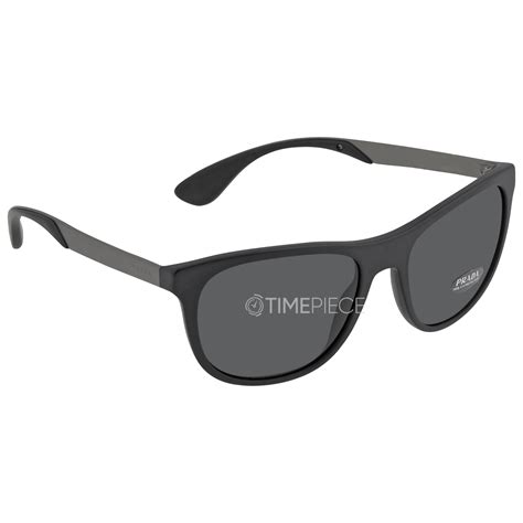 prada sport sunglasses 51os 1bo1a1 black grey gradient|Prada PR 51OS Conceptual 58 Polarized Grey Gradient & Matte .